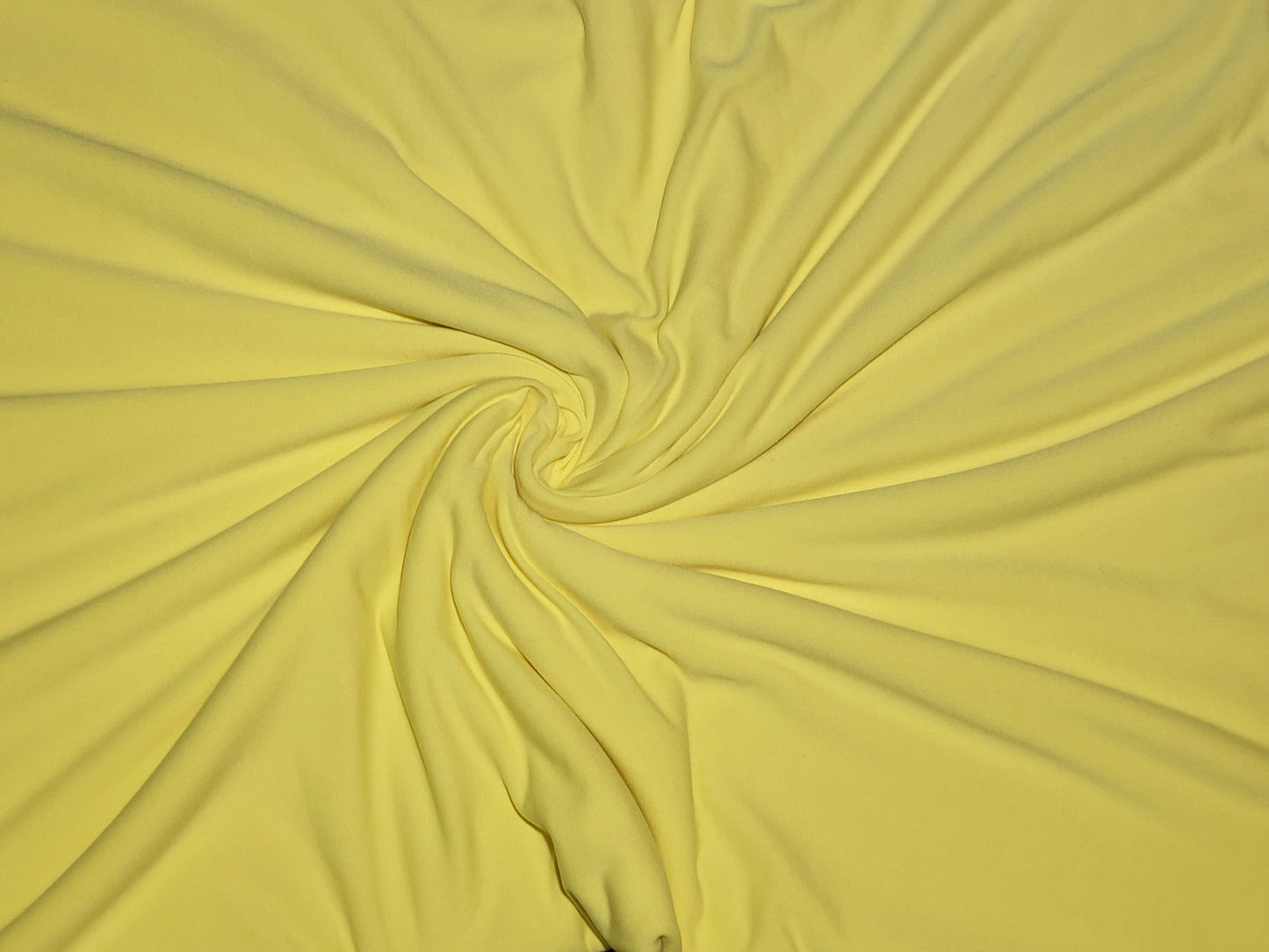 Lemon Double Brushed Poly (New)