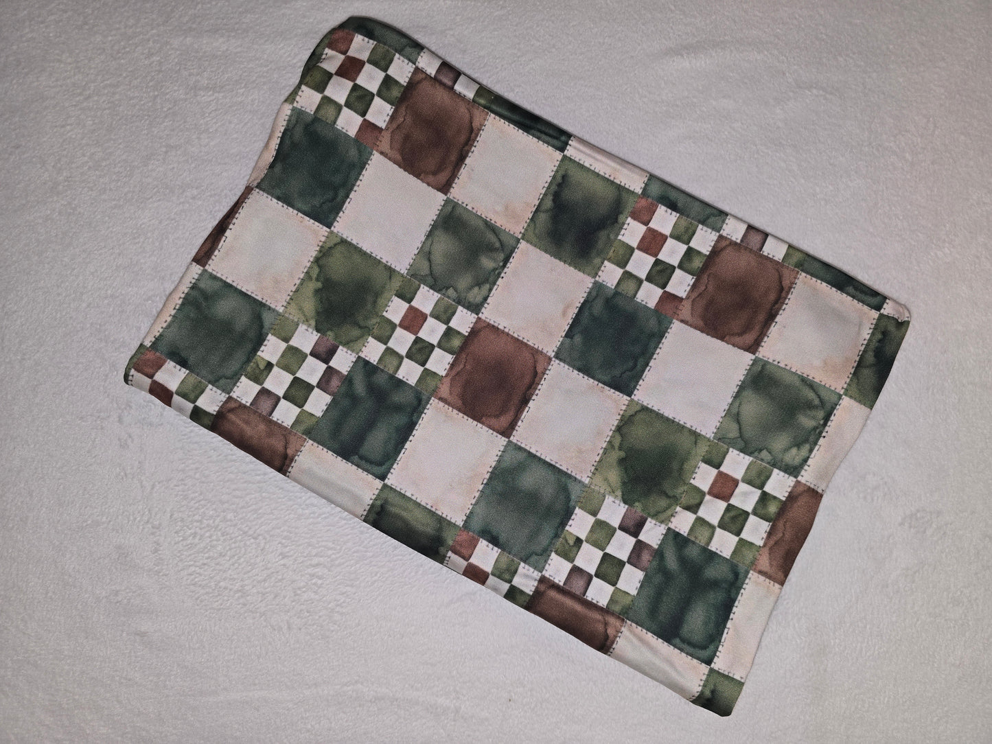 Patchwork Drop- Woodland