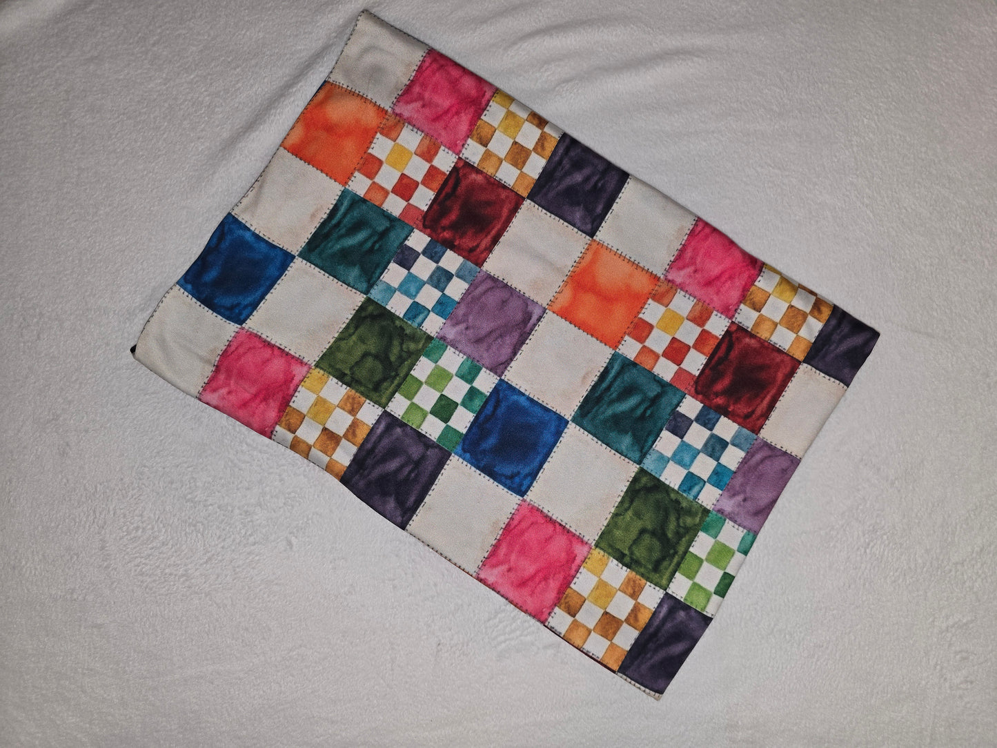 Patchwork Drop- Rainbow Suns