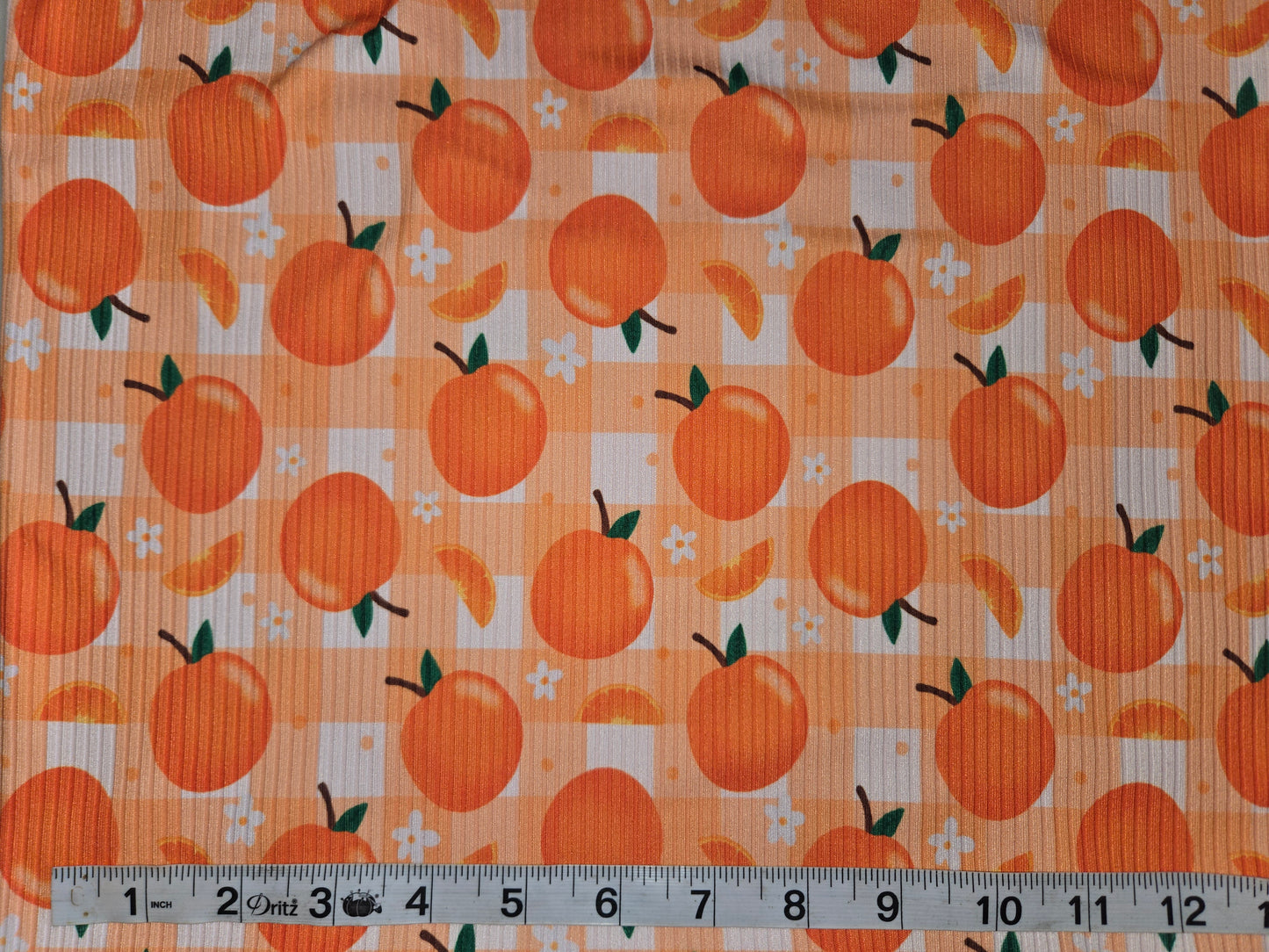 Oranges Rib Knit
