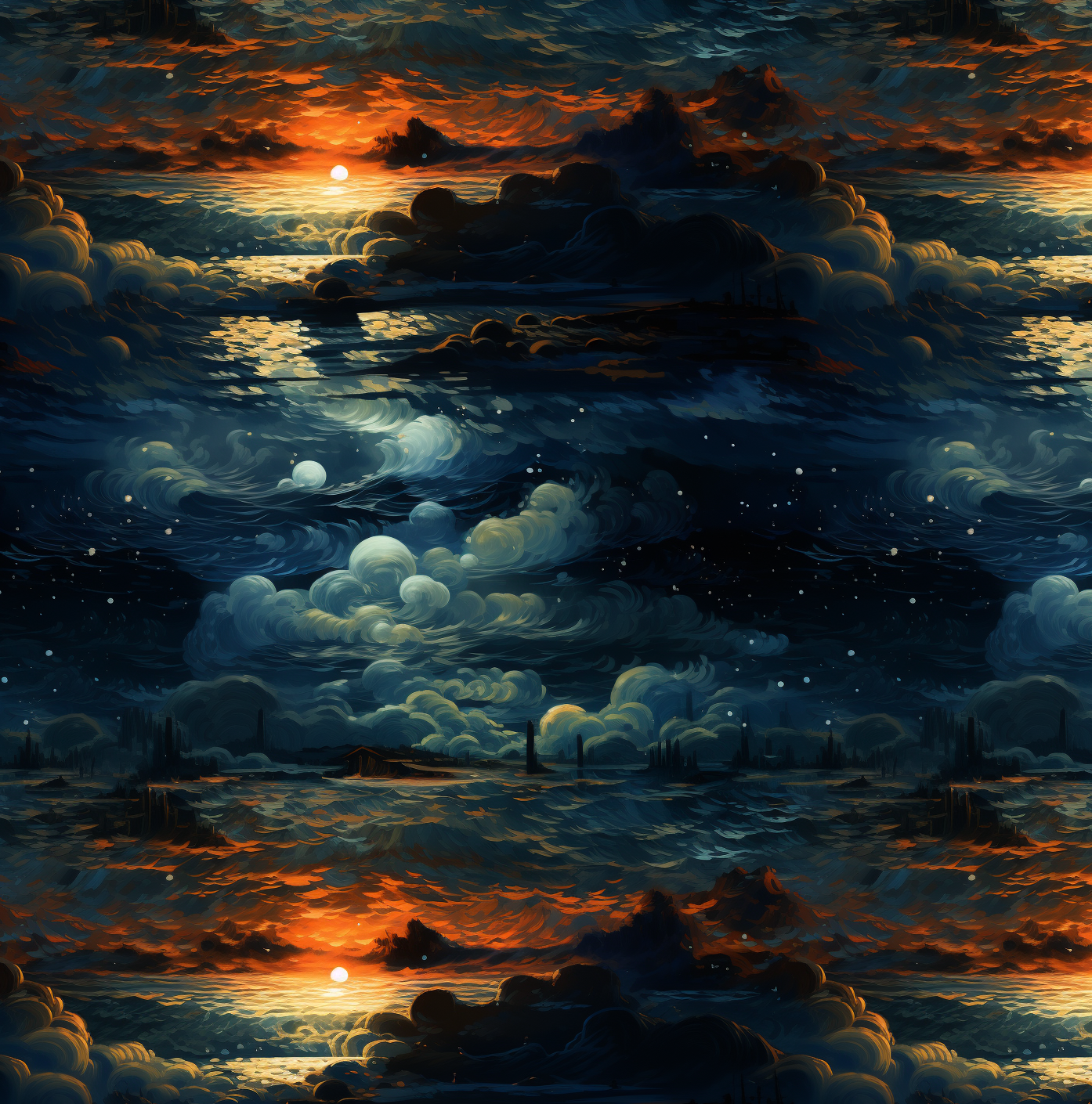 Sea and Sky Seamless File