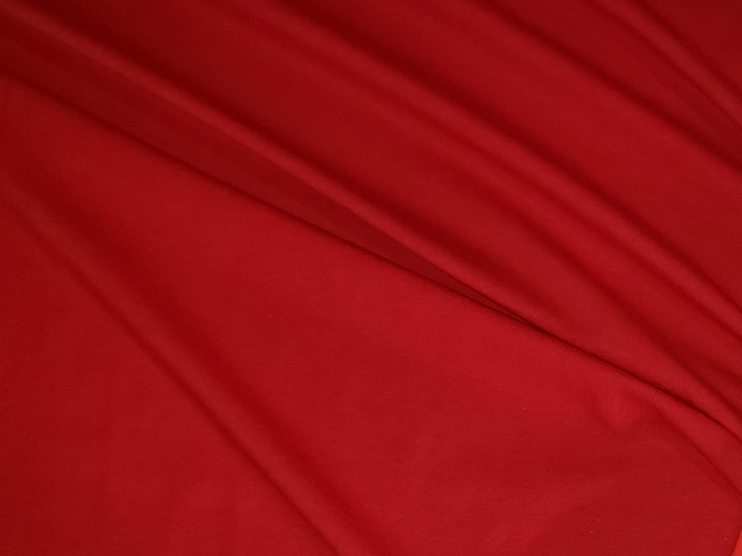 Cherry Red Cotton Lycra