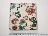 Cream/Teal/Pink Vintage Paisley Floral DBP