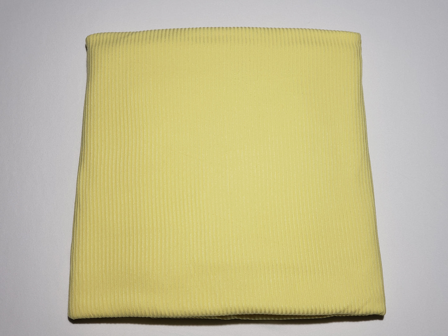 Yellow Lt Rib Knit