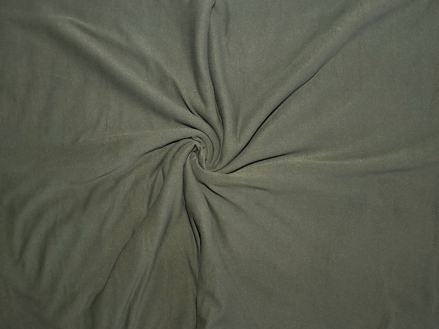 Olive Double Brushed Poly