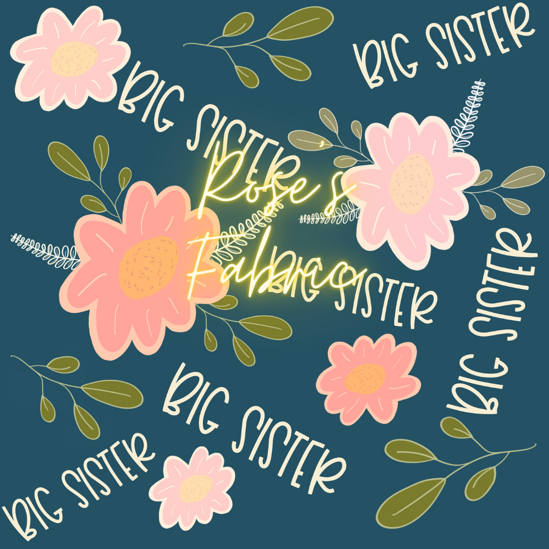 Big Sister Floral Seamless File