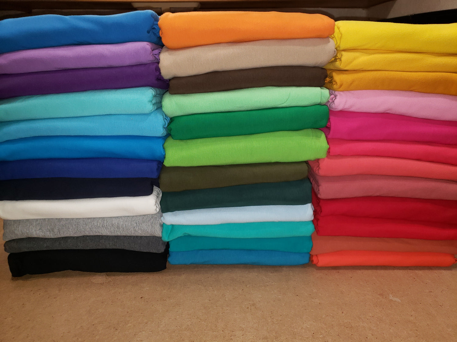 Cotton Lycra Solid Color