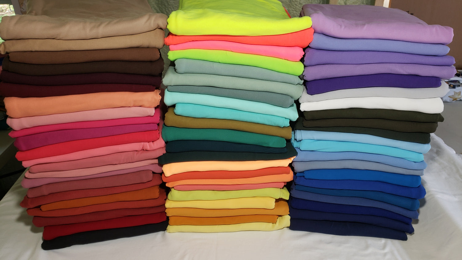 Double Brushed Poly Fabric