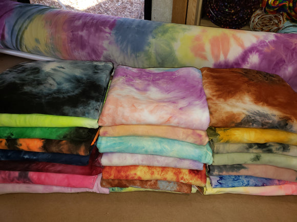 Tie Dye Double Brushed Poly