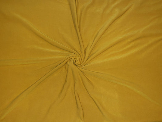 Light Mustard Double Brushed Poly