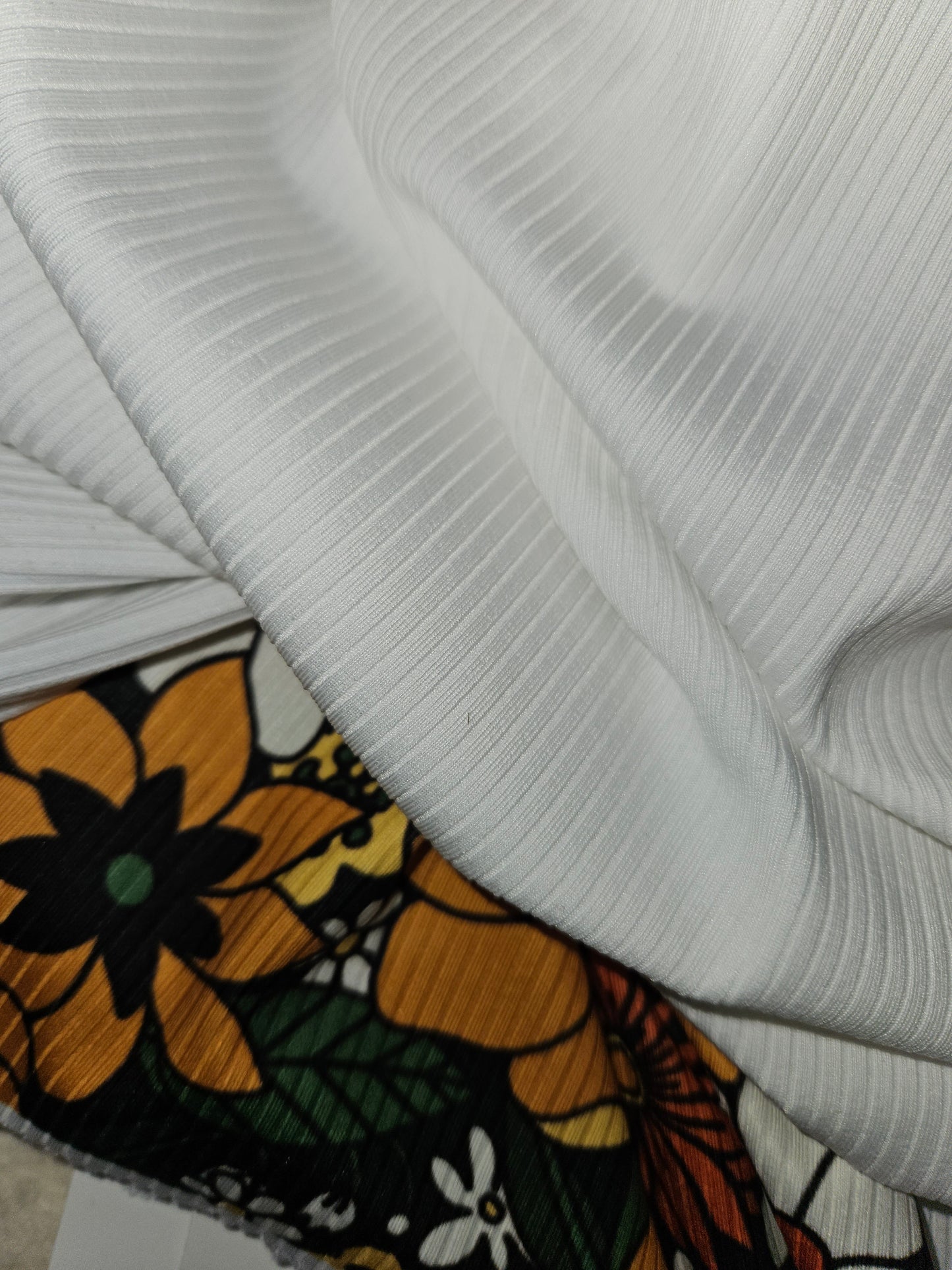 "Cotton Feel" Poly Spandex Rib