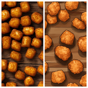 2 pack Tater Tots Seamless File