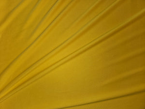 Bright Yellow Double Brushed Poly