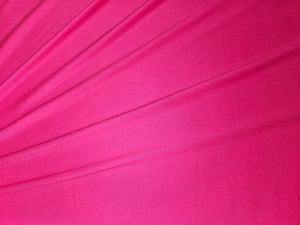 Bright Pink Double Brushed Poly
