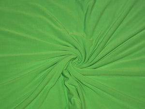 Lime Double Brushed Poly