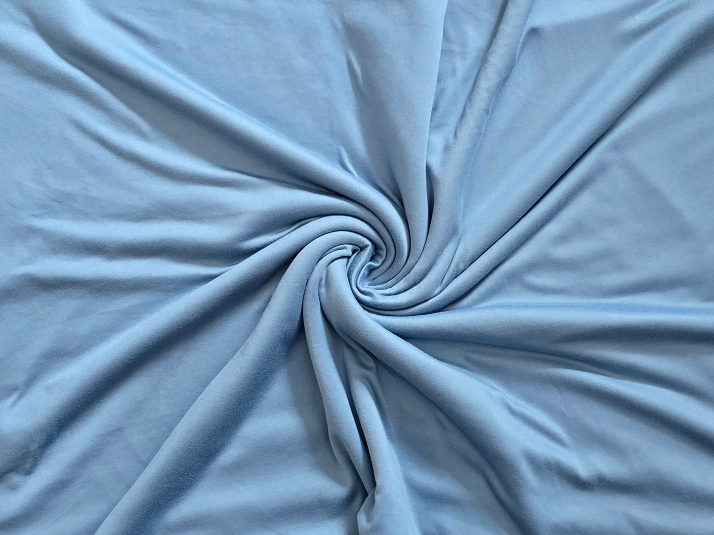 Chambray Dusty Double Brushed Poly