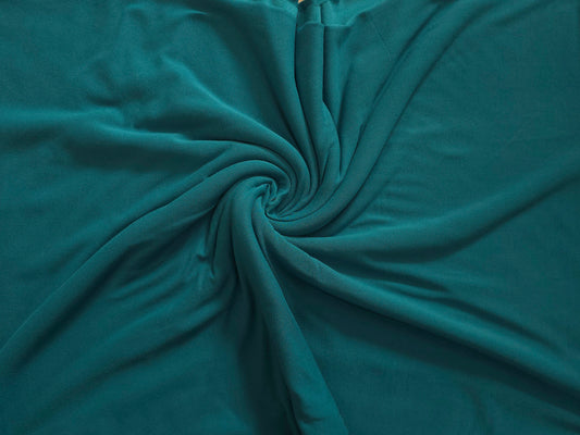 Harbor Blue Double Brushed Poly