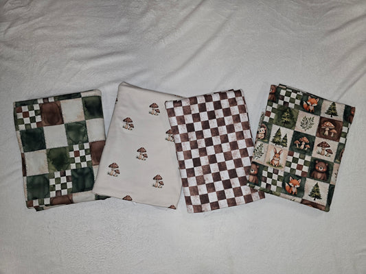 Patchwork Drop- Woodland