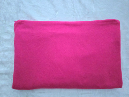 Fuschia New Double Brushed Poly