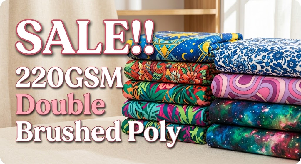 Double Brushed Poly 220GSM