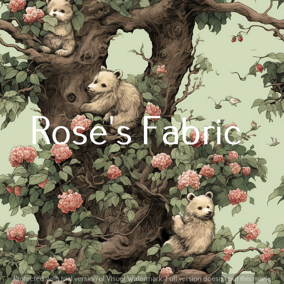 Bears and Roses Seamless File