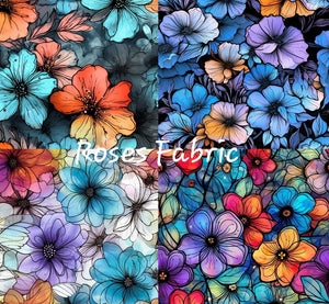 Ink Floral Seamless File