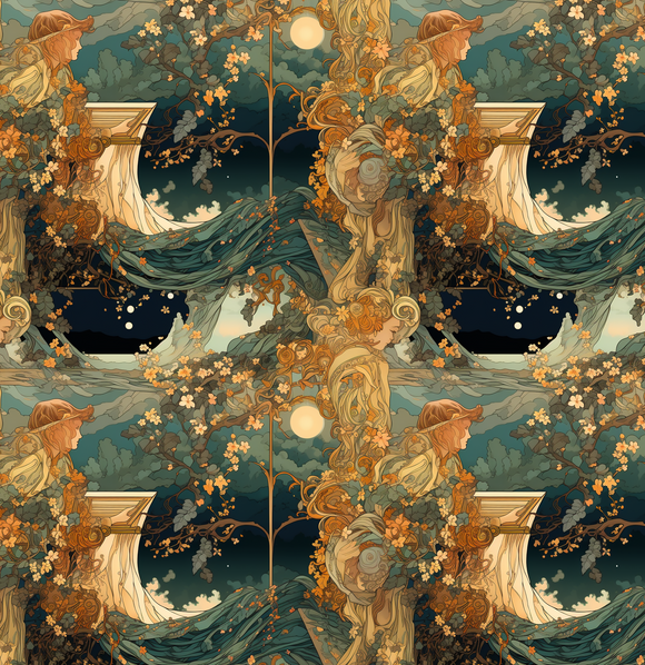 Art Women Seamless File