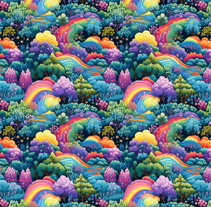 Rainbow Forest Seamless File