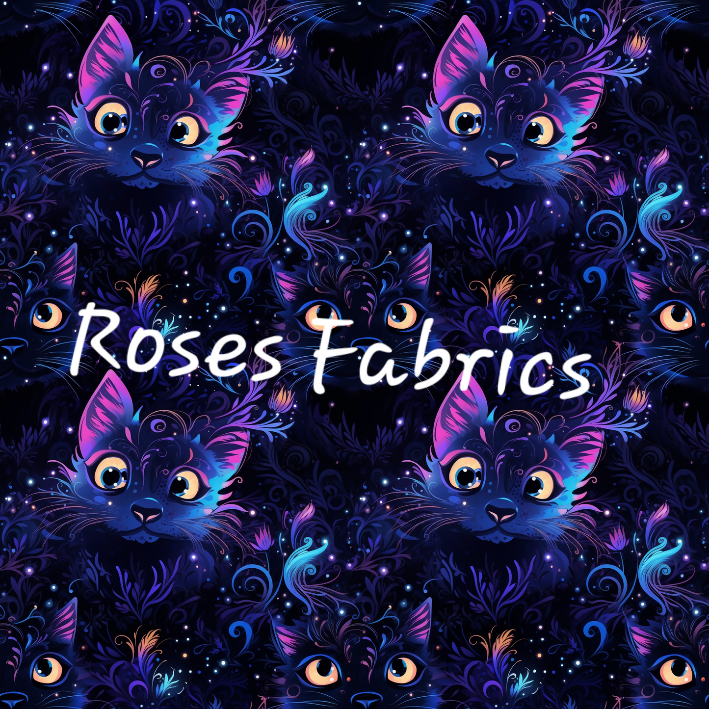 Mystical Kitty Seamless File