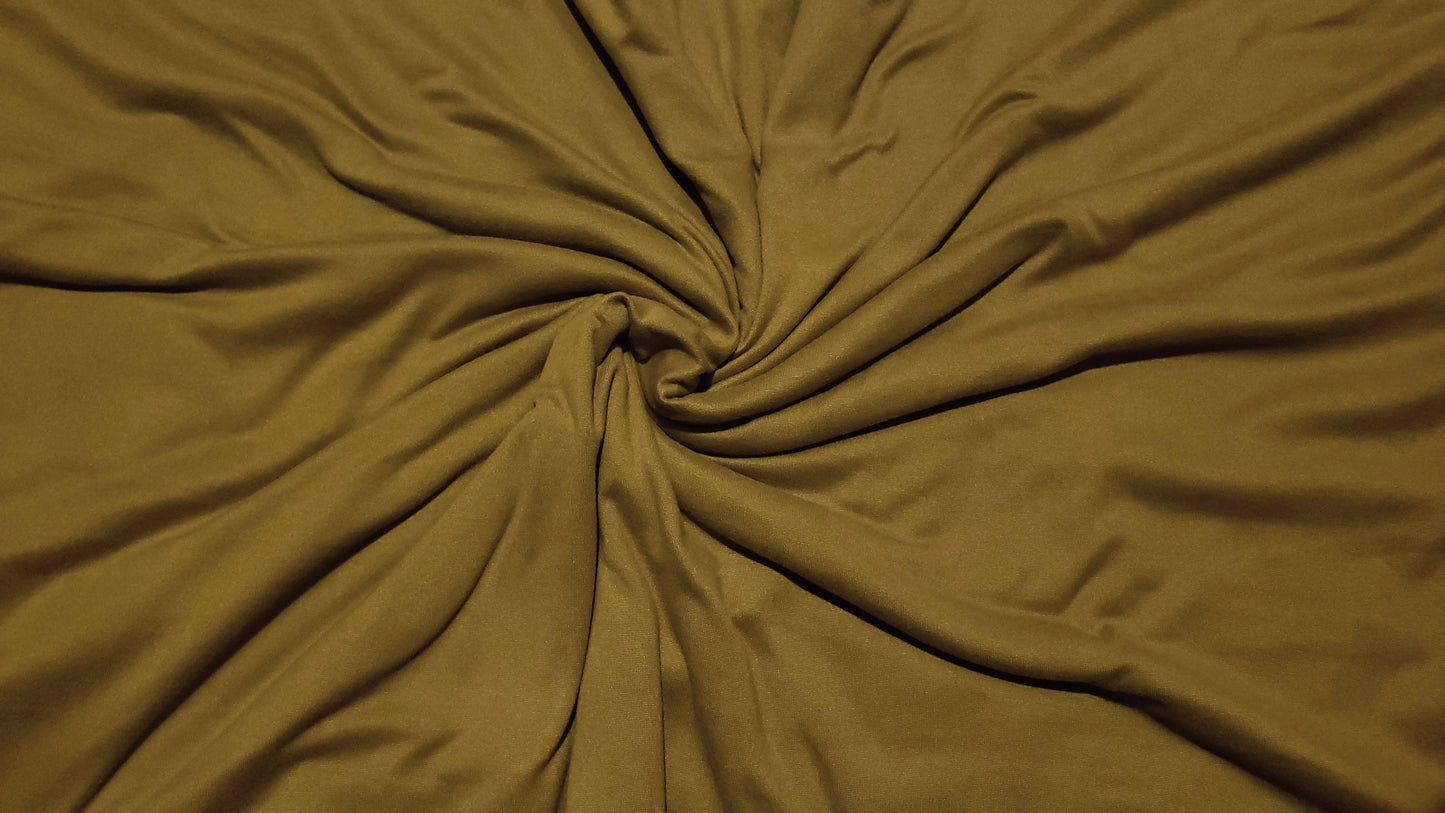 Green Moss Double Brushed Poly