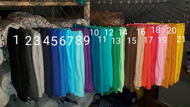 DK Orange Cotton Lycra