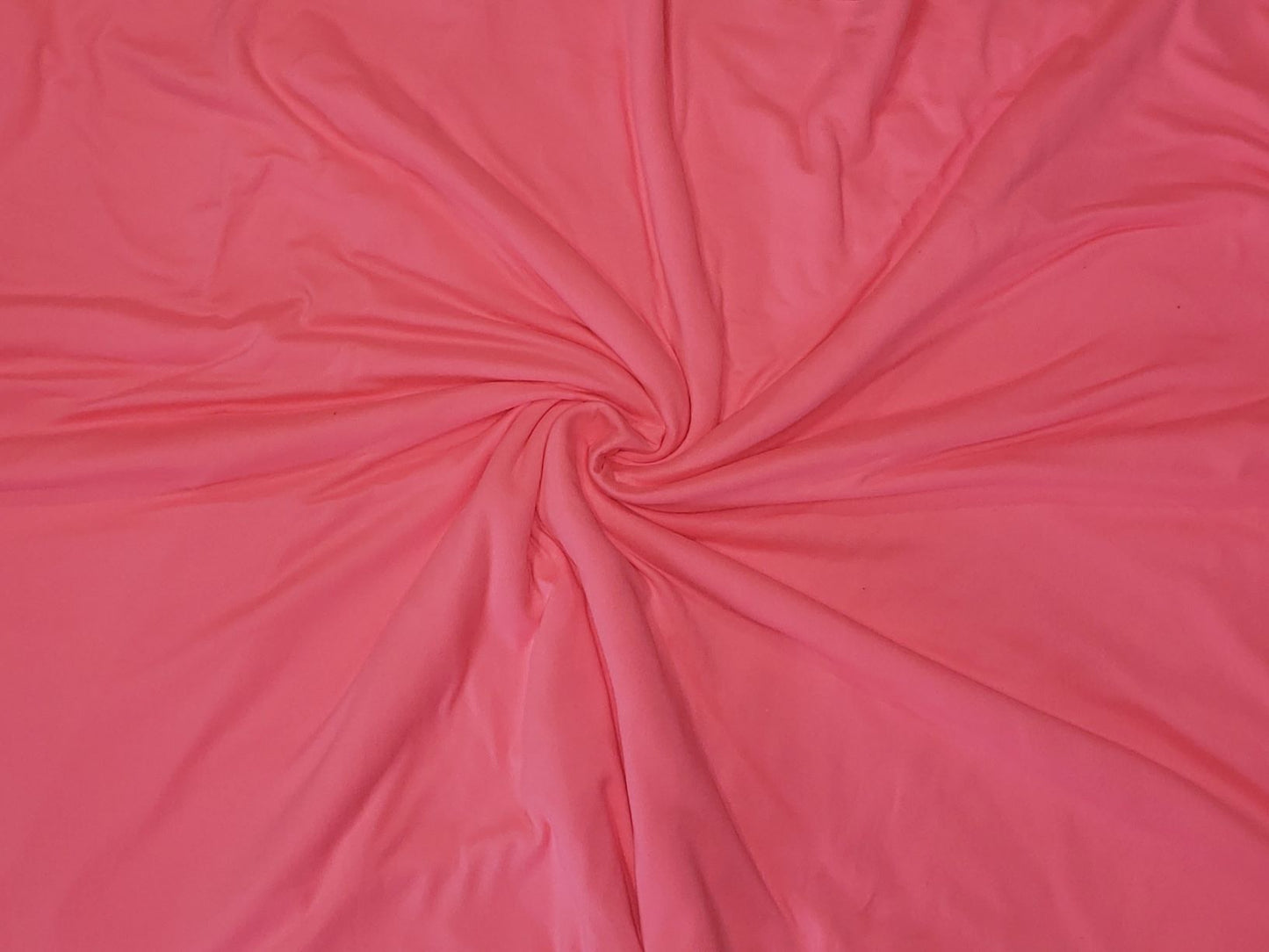 Neon Pink Double Brushed Poly