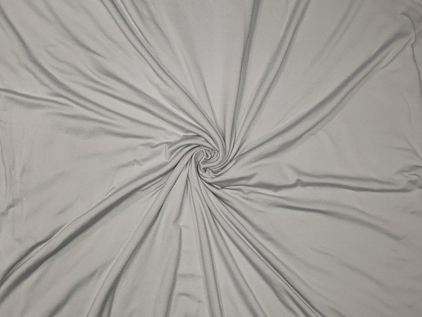 Silver Double Brushed Poly