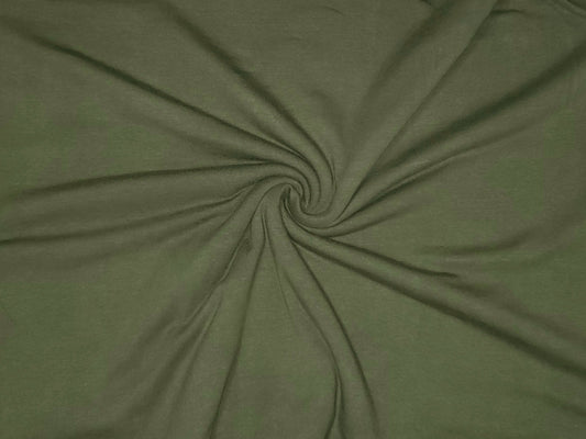 Olive Cotton Lycra