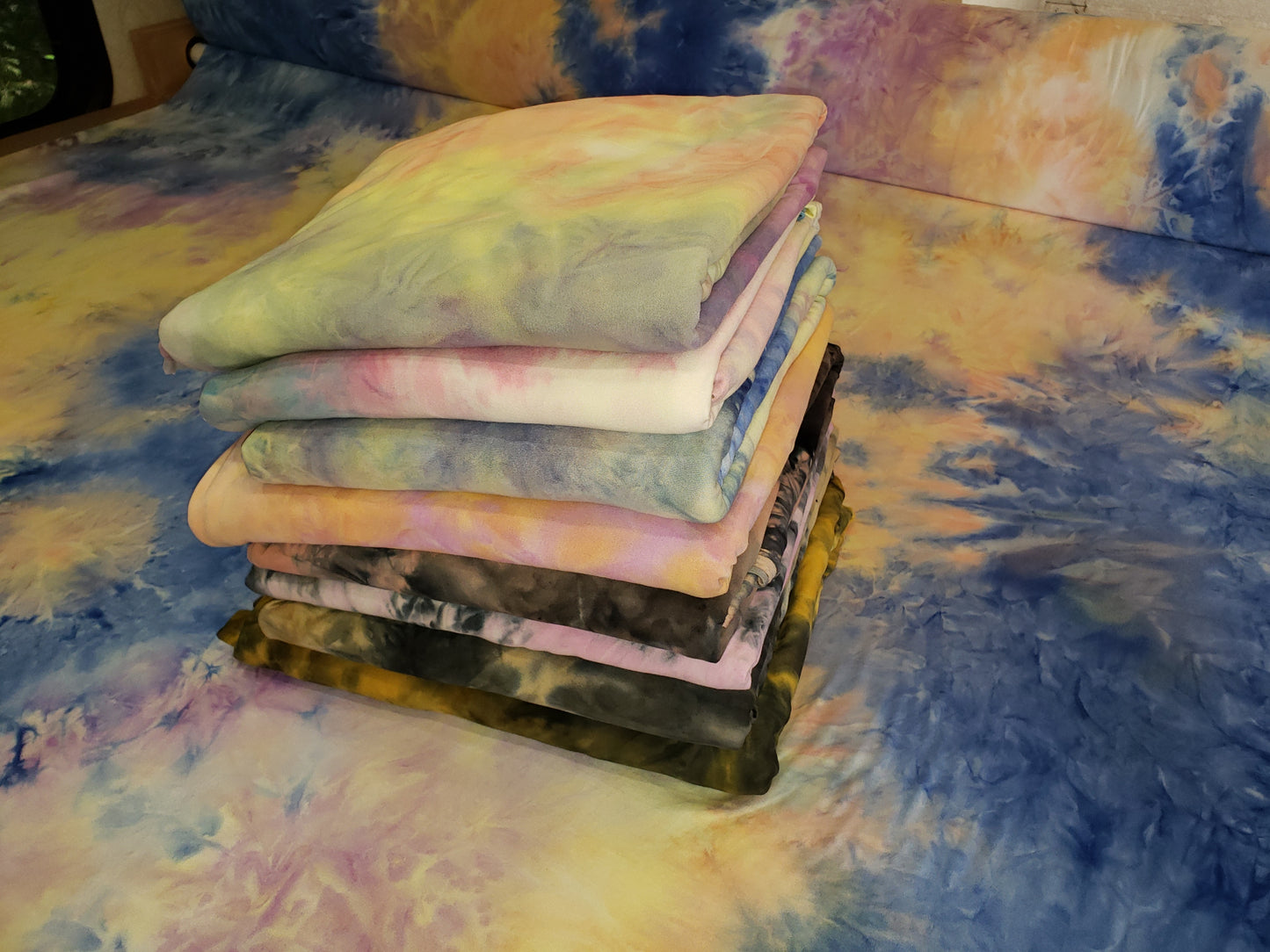 Tie Dye Black/Mauve DBP