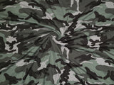 Army Camouflage Double Brushed Poly