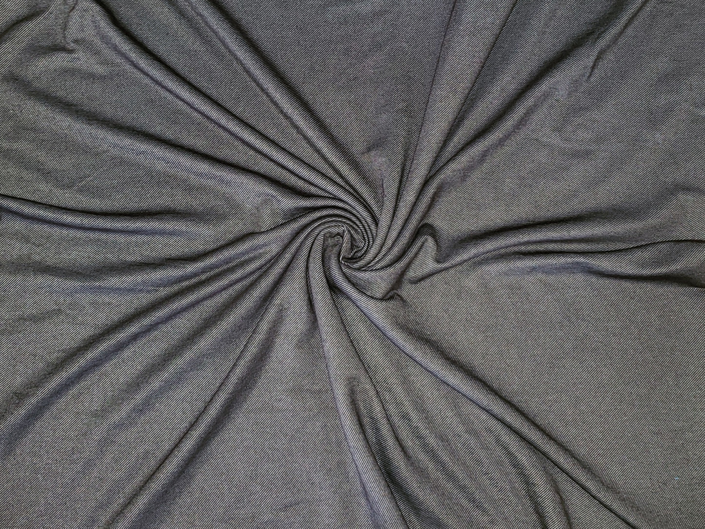 Black, Knit Denim Jersey, 200GSM