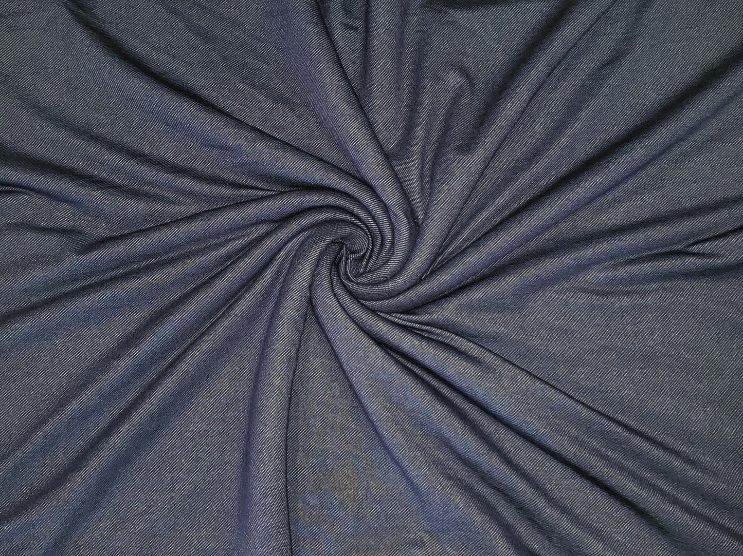 Navy, Knit Denim Jersey, 200GSM