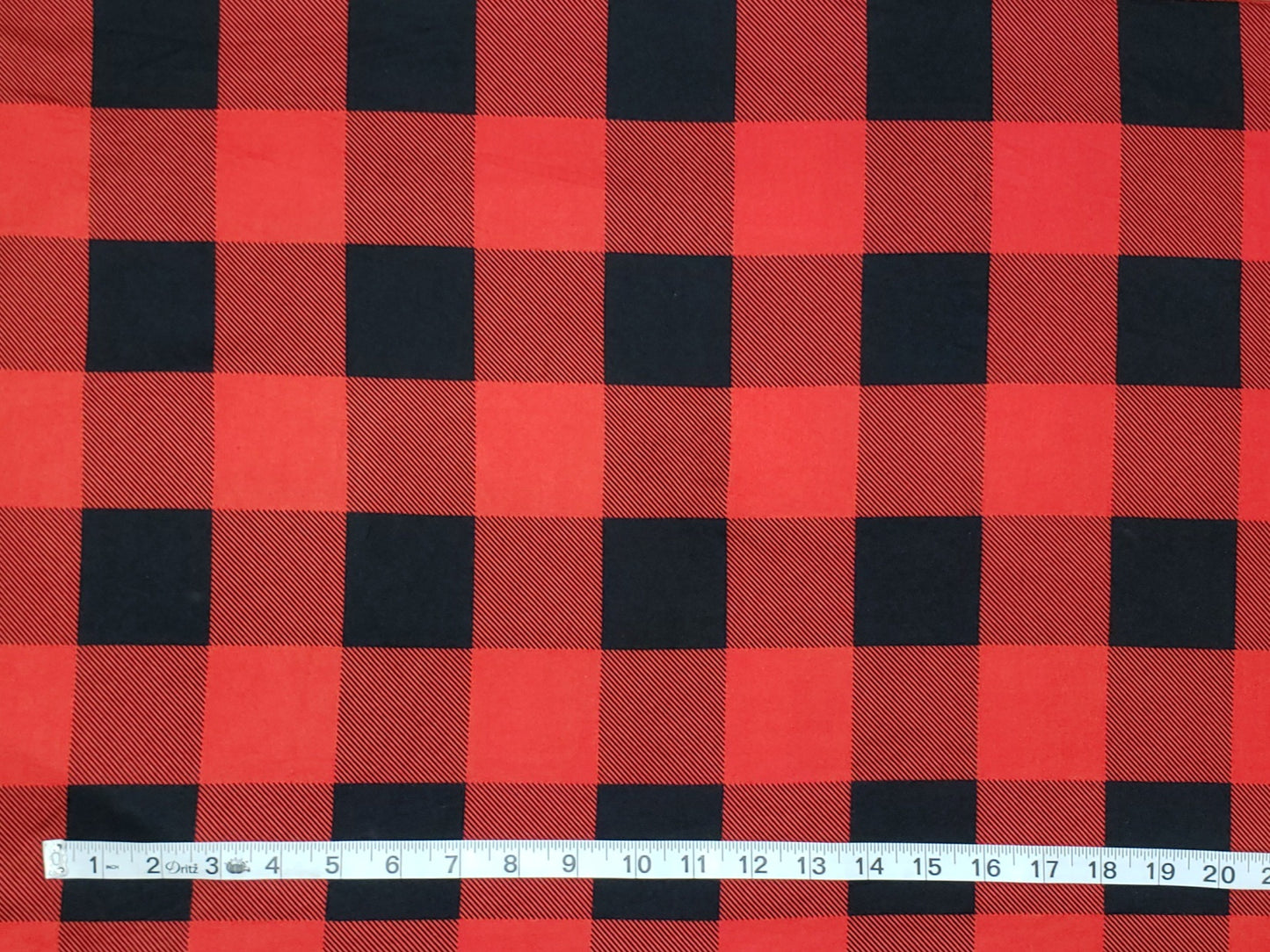 Buffalo Plaid Red/Black DBP