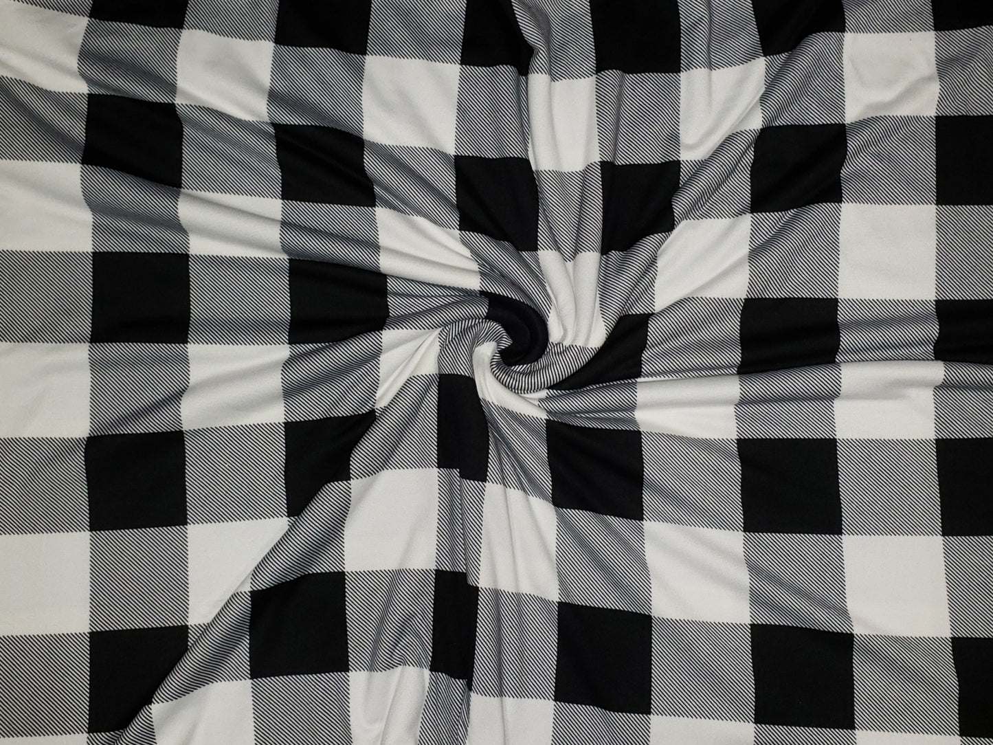 Buffalo Plaid Black/Ivory DBP