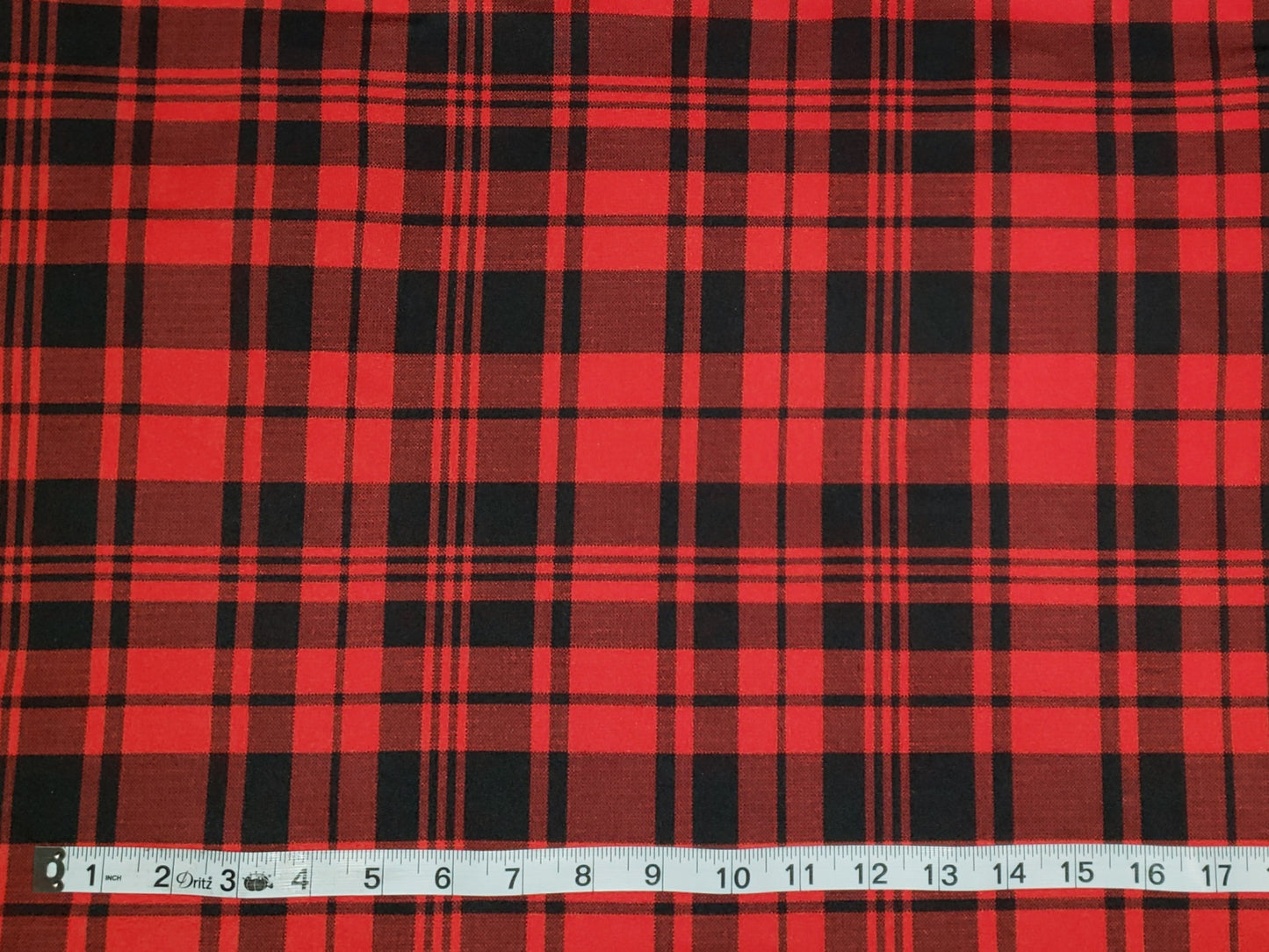 Plaid Red/Black DBP