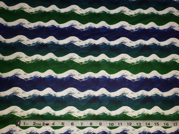 Waves Double Brushed Poly