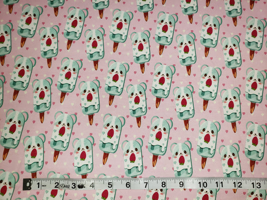 Mouse Popsicle  Cotton Lycra