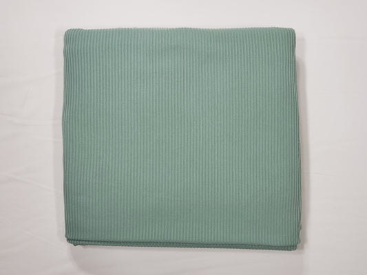 Sage Lt Rib Knit