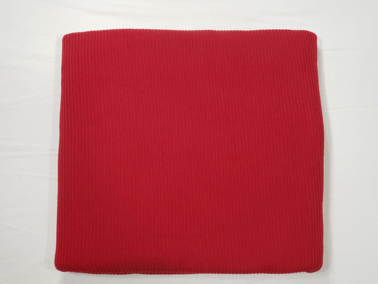 Red Rib Knit