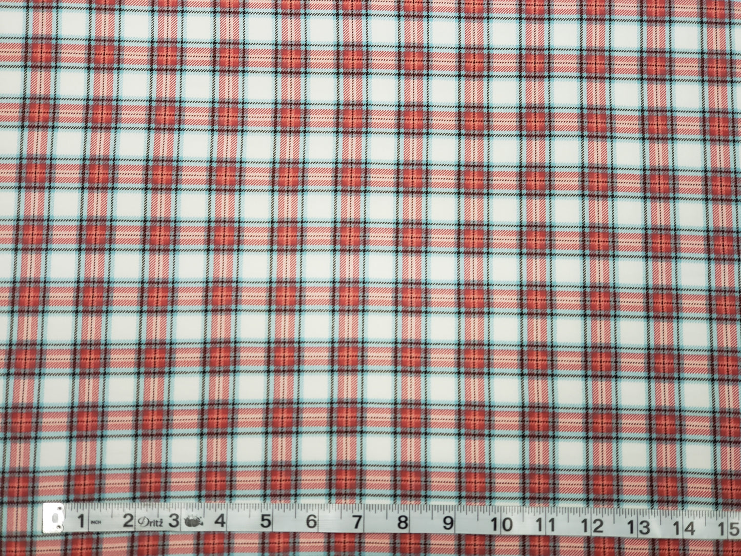 Coral Plaid DBP
