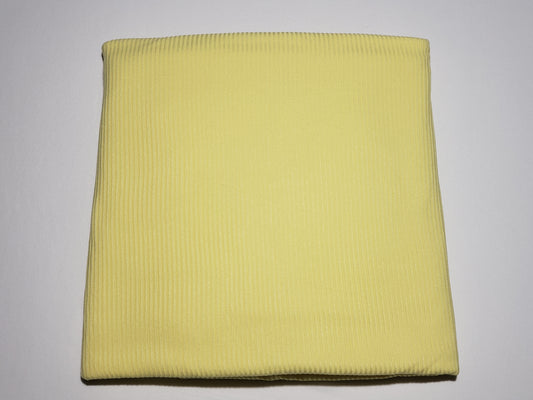 Yellow Lt Rib Knit