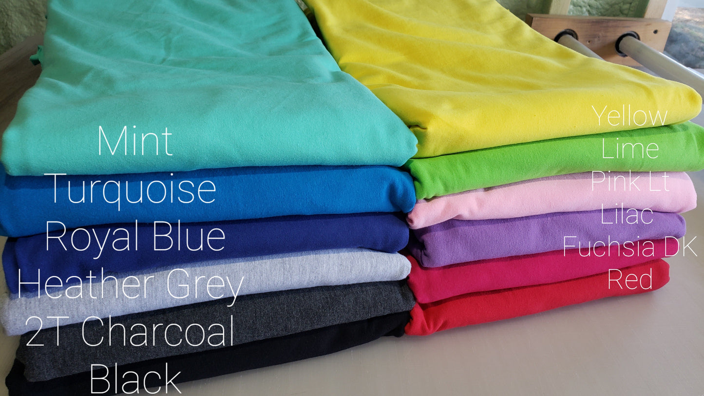 Black Cotton Lycra (12oz)