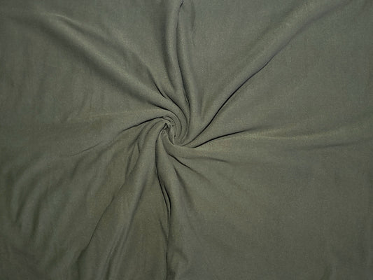 Olive Double Brushed Poly