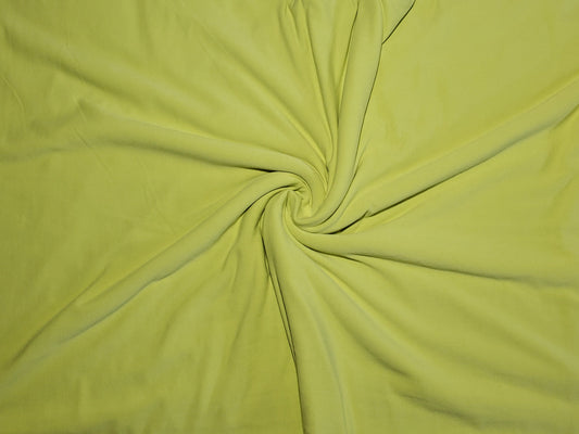 Sunny Lime Double Brushed Poly